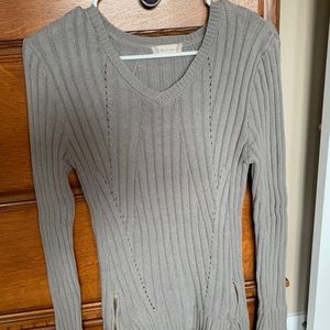 Grey Altard State Zip up Sweater